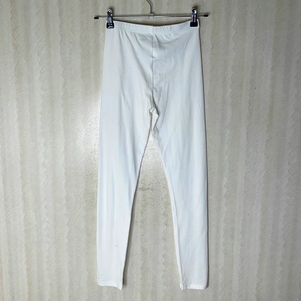 ❤️ 🆕 OLD NAVY Girls white leggings Size XL (14)